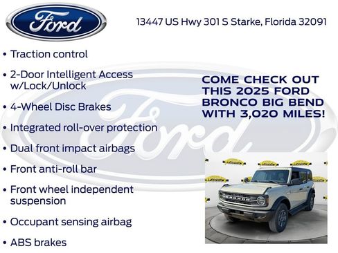 New 2025 Ford Bronco Big Bend image 25