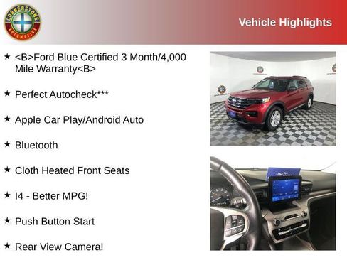 Certified 2021 Ford Explorer XLT w/ Class III Trailer Tow Package AWD/4WD image 2