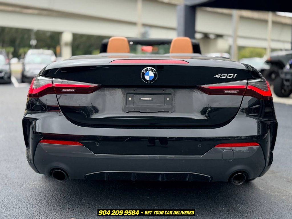 Used 2022 BMW 430i Convertible w/ M Sport Package RWD image 12