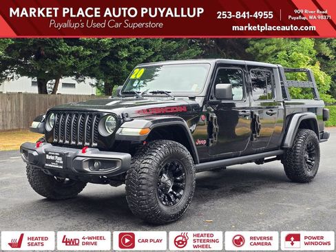 Used 2020 Jeep Gladiator Rubicon AWD/4WD image 1