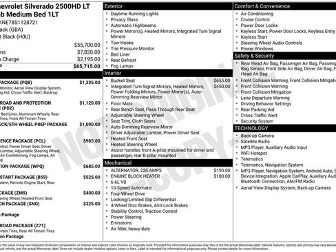 Certified 2025 Chevrolet Silverado 2500 LT w/ Safety Package AWD/4WD image 36