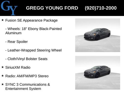 Used 2020 Ford Fusion SE w/ Equipment Group 151A image 13