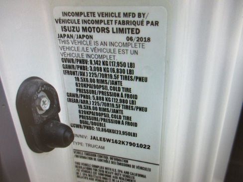 Used 2019 Isuzu NQR RWD image 16