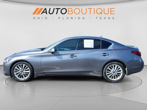 Used 2021 INFINITI Q50 Luxe w/ Cargo Package AWD/4WD image 2
