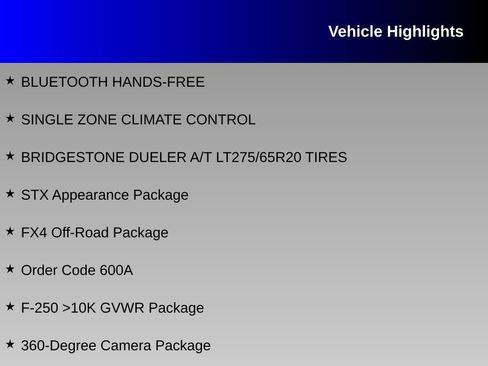 Used 2023 Ford F250 XL w/ STX Appearance Package AWD/4WD image 12