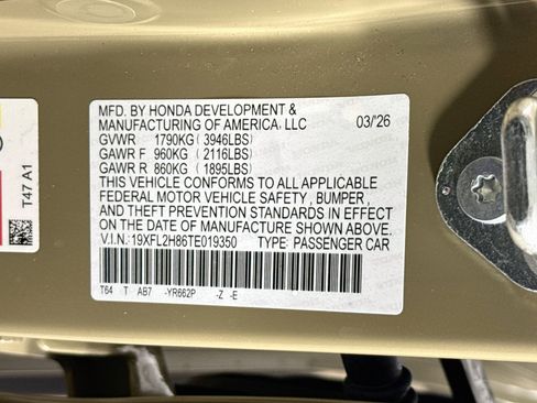 Certified 2026 Honda Civic Sport image 36