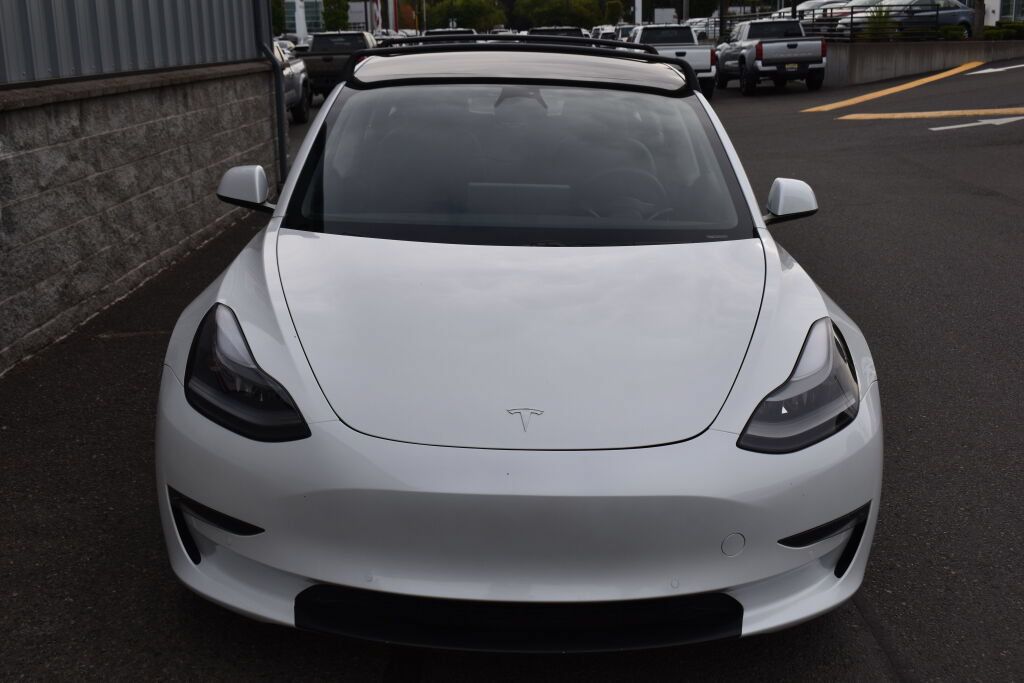 Used 2021 Tesla Model 3 Long Range AWD/4WD image 2