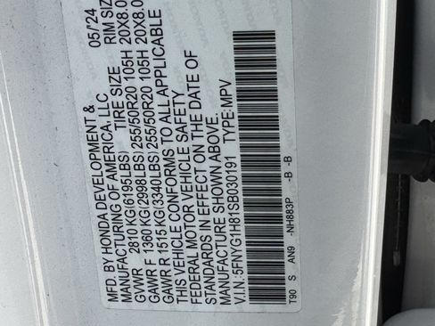 Used 2025 Honda Pilot Elite image 30