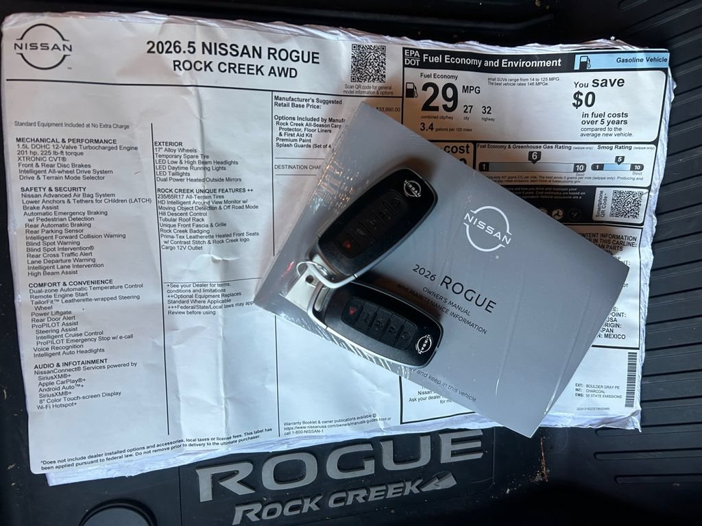 Used 2026 Nissan Rogue SV AWD/4WD image 16