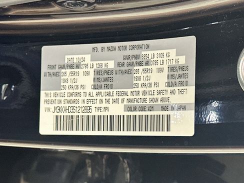 Used 2025 MAZDA CX-90 3.3 Turbo w/ Select Package AWD/4WD image 12