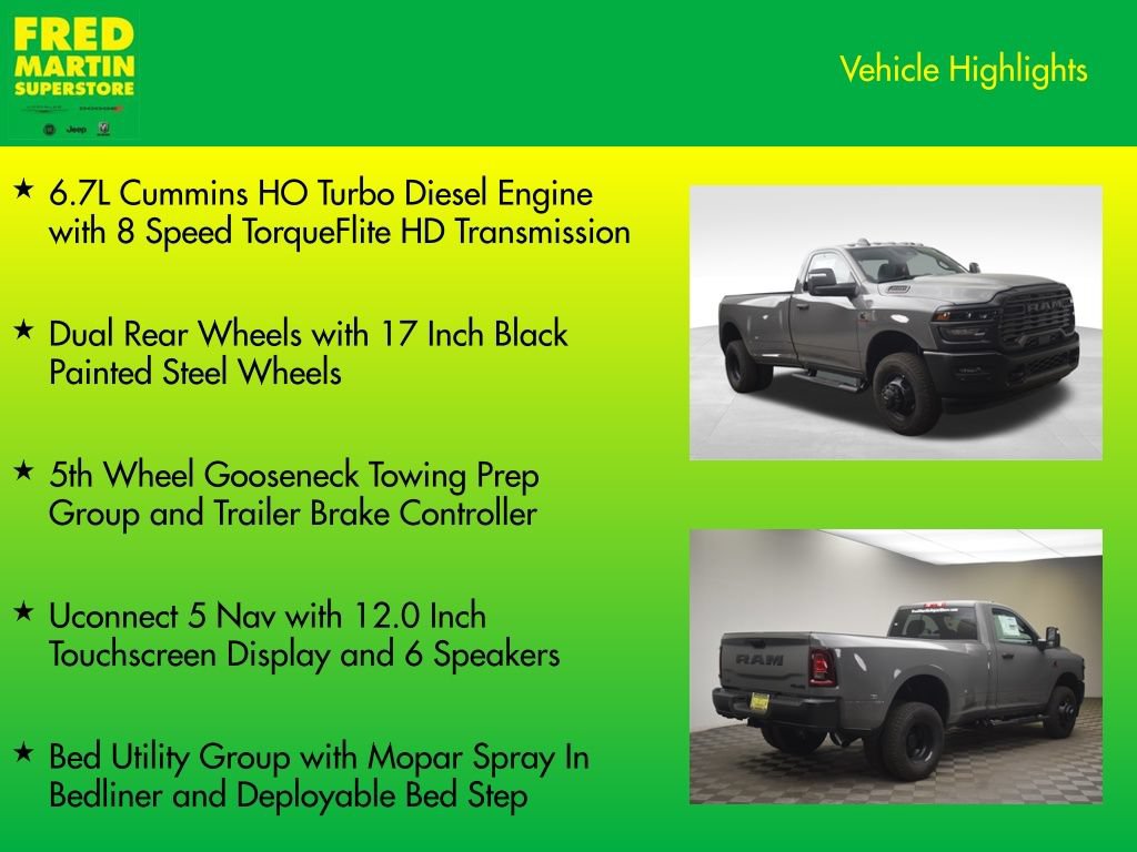 New 2026 RAM 3500 Tradesman AWD/4WD image 7