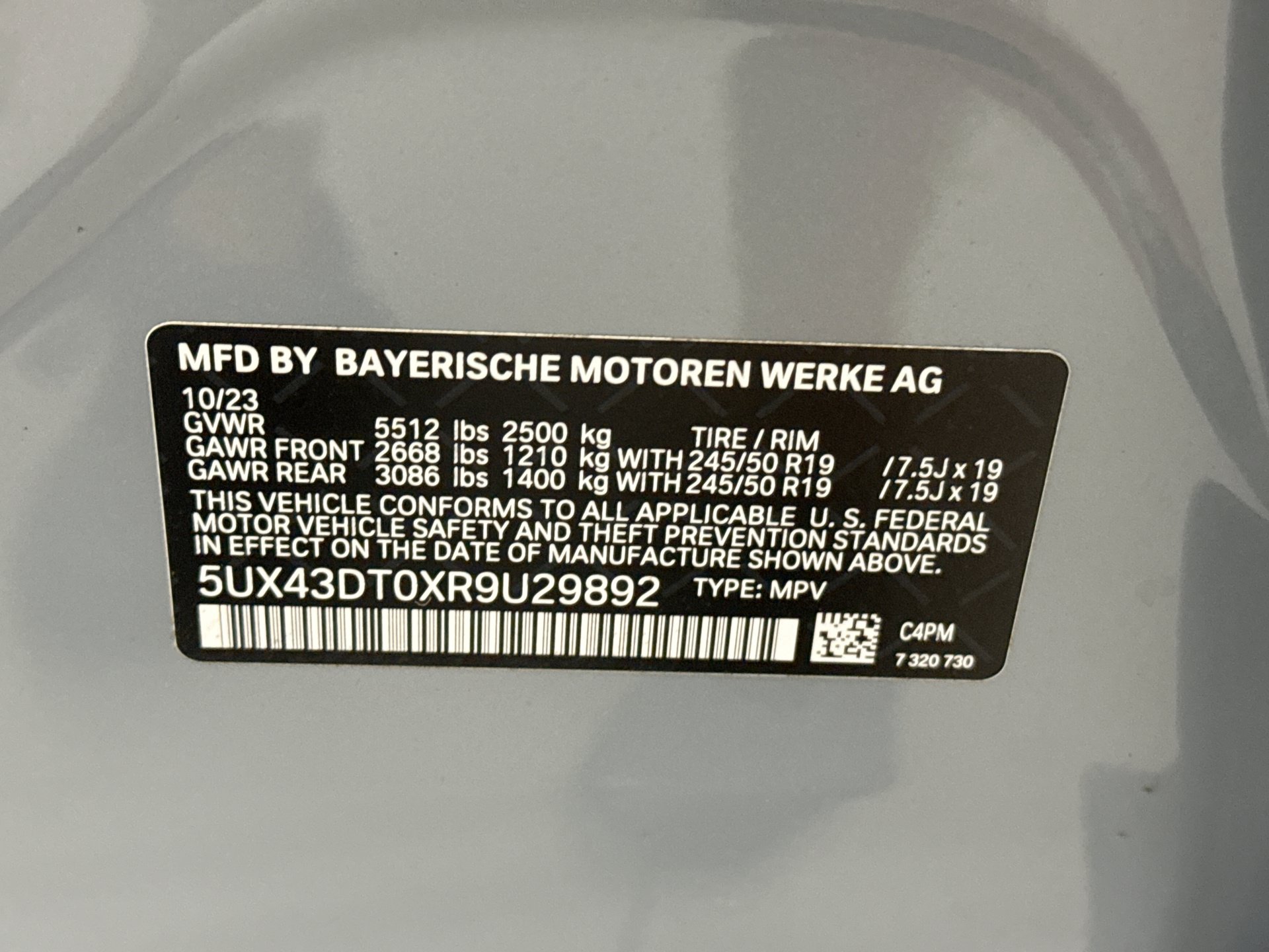 Used 2024 BMW X4 M40i w/ Premium Package AWD/4WD image 11