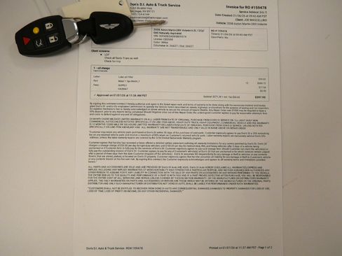 Used 2008 Aston Martin DB9 Volante RWD image 57
