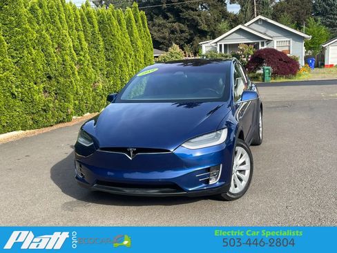 Used 2019 Tesla Model X 100D AWD/4WD image 1