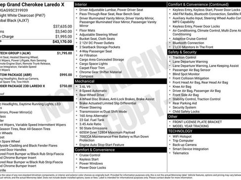 Used 2025 Jeep Grand Cherokee Laredo X w/ Luxury Tech Group I image 29