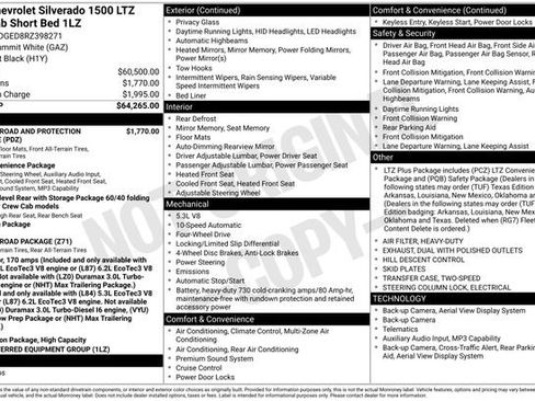 Certified 2024 Chevrolet Silverado 1500 LTZ AWD/4WD image 5