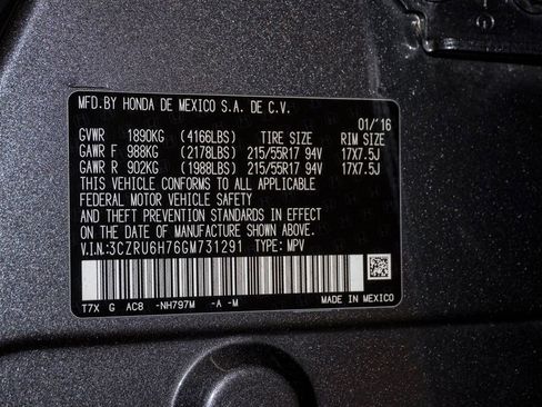 Used 2016 Honda HR-V EX-L image 28