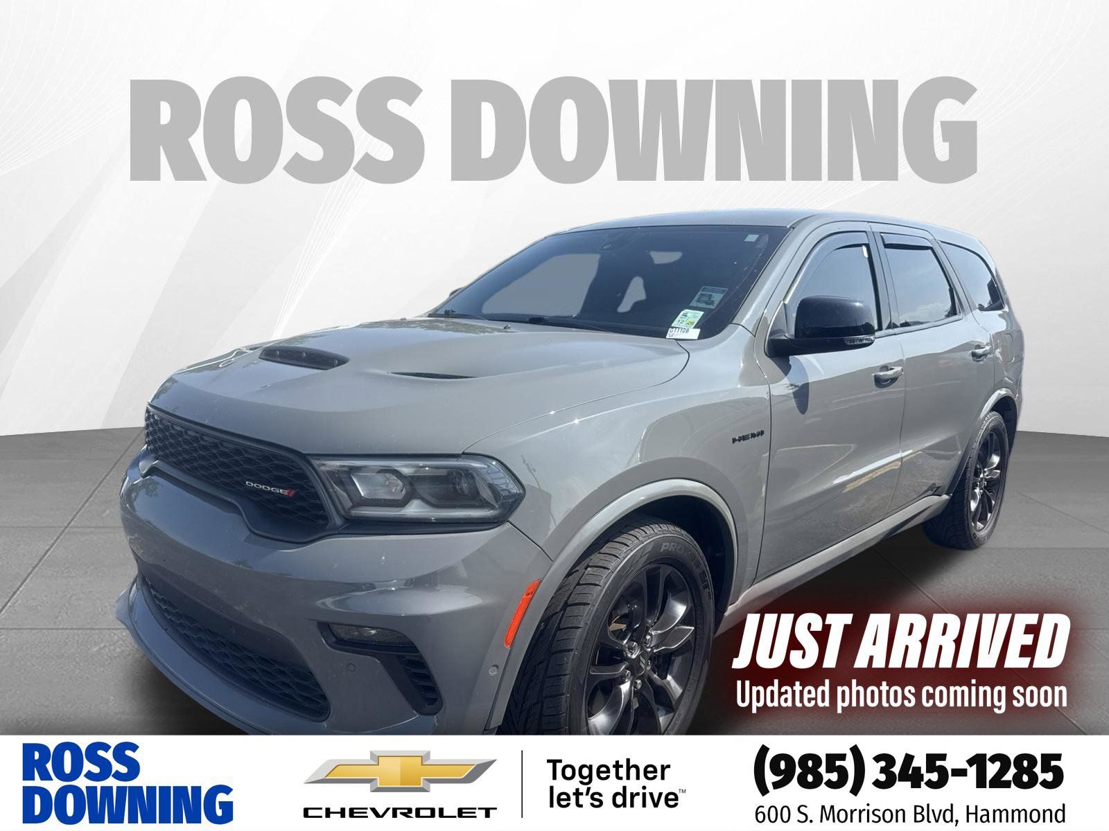 Used 2022 Dodge Durango R/T w/ Blacktop Package RWD image 1