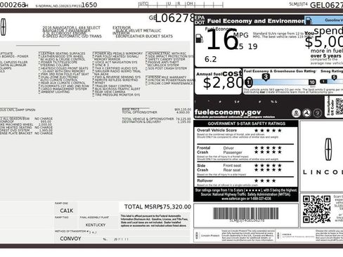 Used 2016 Lincoln Navigator L Select image 43