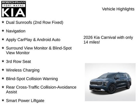 New 2026 Kia Carnival SX FWD image 7