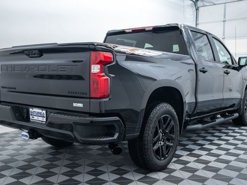 New 2026 Chevrolet Silverado 1500 Custom w/ Turbomax Blackout Package AWD/4WD image 7
