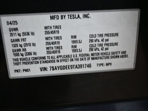 Used 2026 Tesla Model Y Long Range AWD/4WD image 17