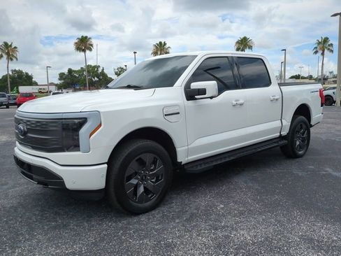 Used 2023 Ford F150 Lightning Lariat w/ Tow Technology Package AWD/4WD image 9