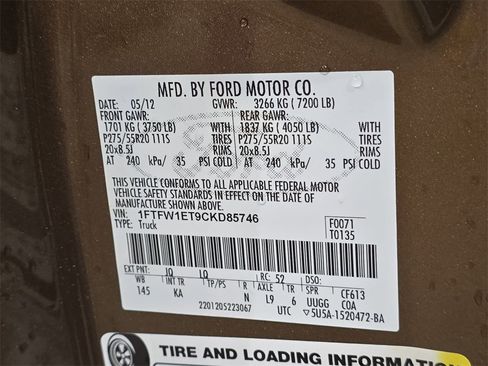 Used 2012 Ford F150 King Ranch image 35