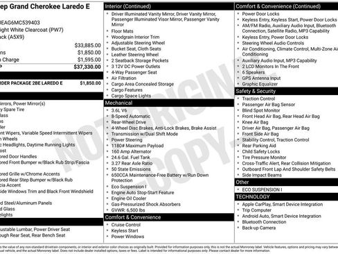 Used 2021 Jeep Grand Cherokee Laredo image 7