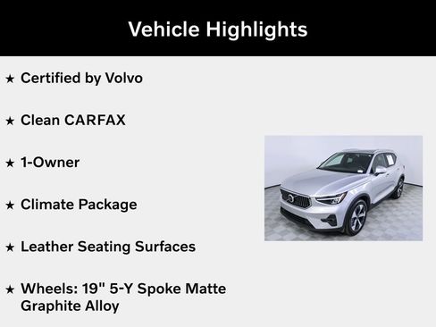 Certified 2025 Volvo XC40 B5 Plus image 5