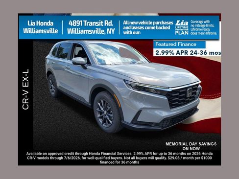 New 2026 Honda CR-V EX-L image 1