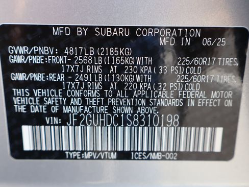 New 2025 Subaru Crosstrek 2.0i Premium w/ Convenience Package #2 image 21