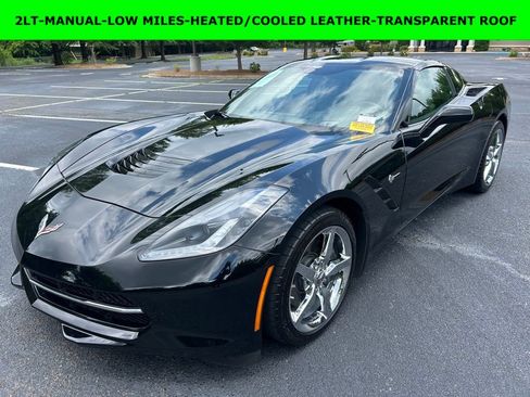 Used 2015 Chevrolet Corvette Stingray Coupe w/ 2LT Preferred Equipment Group RWD image 1