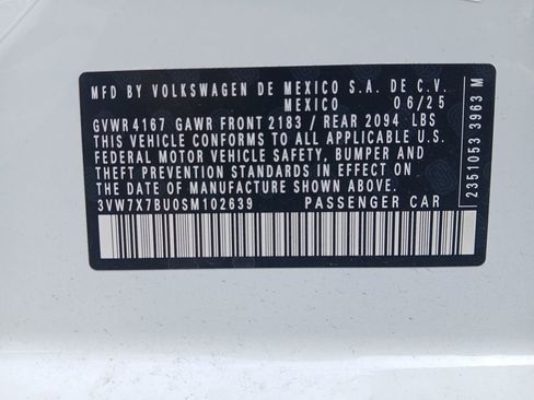 New 2025 Volkswagen Jetta SE image 29
