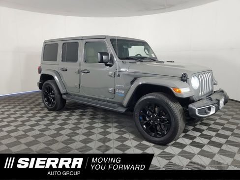 Used 2021 Jeep Wrangler Unlimited Sahara AWD/4WD image 1