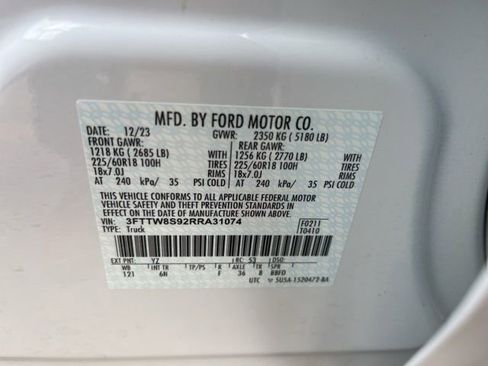 Used 2024 Ford Maverick Lariat image 30