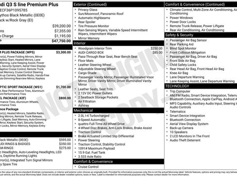 Certified 2023 Audi Q3 2.0T Premium Plus w/ Premium Plus Package AWD/4WD image 32