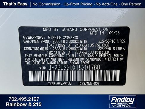 New 2026 Subaru Crosstrek 2.5i Sport image 35