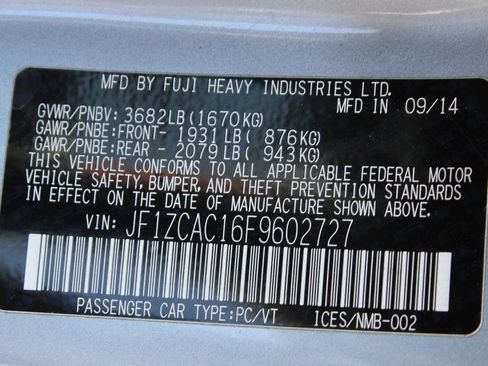 Used 2015 Subaru BRZ Limited image 34