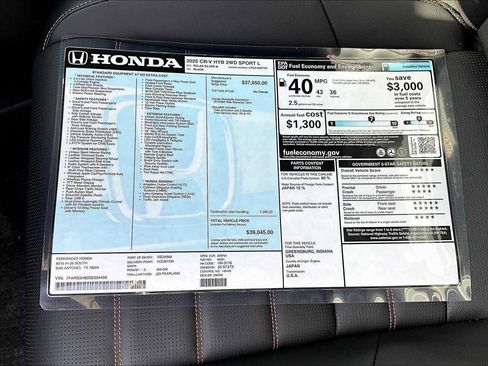 New 2025 Honda CR-V Sport-L image 22