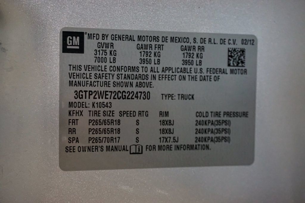 Used 2012 GMC Sierra 1500 SLT w/ SLT Convenience Package AWD/4WD image 18
