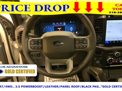 Certified 2025 Ford F150 Lariat w/ Equipment Group 502A High image 35