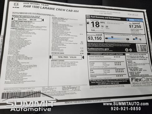 New 2026 RAM 1500 Laramie w/ Night Edition image 35