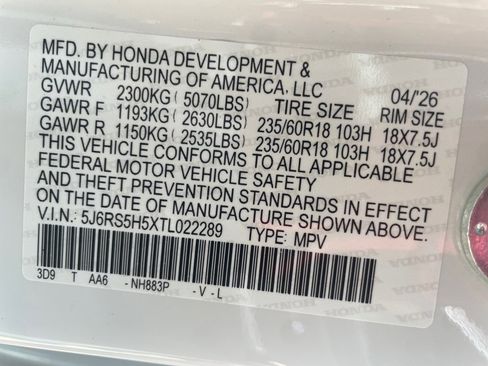 New 2026 Honda CR-V Sport image 35