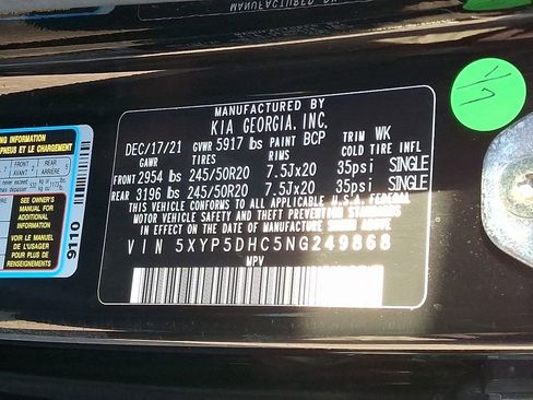 Used 2022 Kia Telluride SX w/ SX Prestige Package image 29