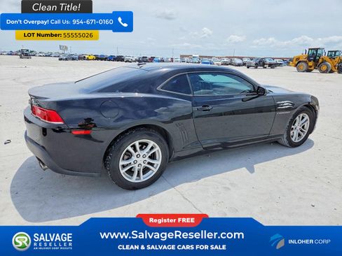 Used 2014 Chevrolet Camaro LT w/ Rear Vision Package RWD image 4