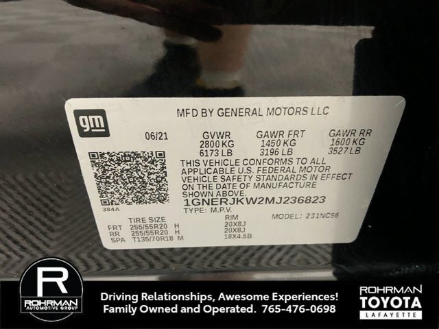 Used 2021 Chevrolet Traverse RS FWD image 30