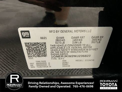 Used 2021 Chevrolet Traverse RS FWD image 30