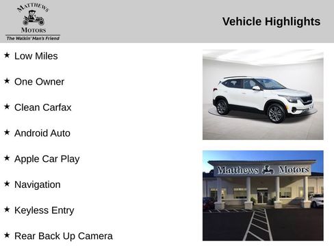 Used 2023 Kia Seltos S w/ Navigation Package AWD/4WD image 14