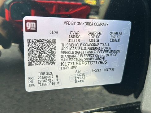 New 2026 Chevrolet Trax LS w/ LS Convenience Package FWD image 17